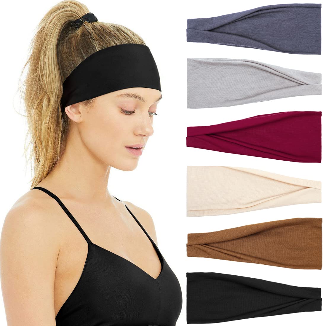 Women'S Running Accessories - Bandeaux de sueur coordonnants pour femmes,