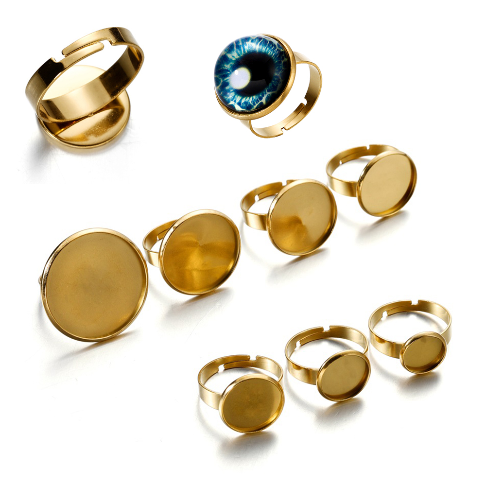 Ring Set Adjustable - 10 pièces de bases de bague