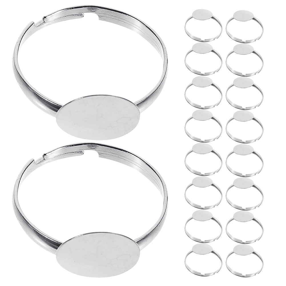 50 pièces de bases de bagues v - Ring Set Adjustable avis et prix