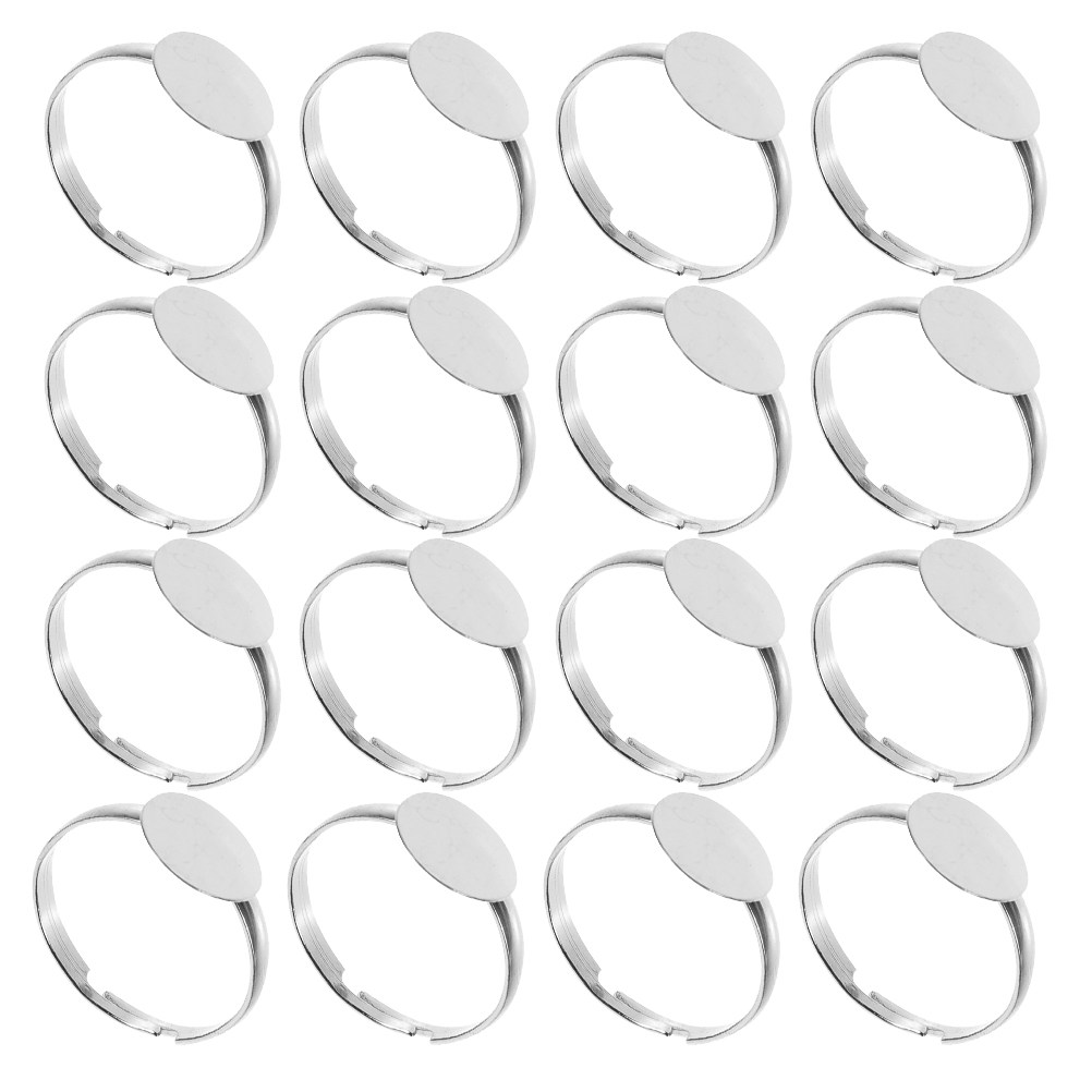 50 pièces de bases de bagues v - Ring Set Adjustable avis et prix