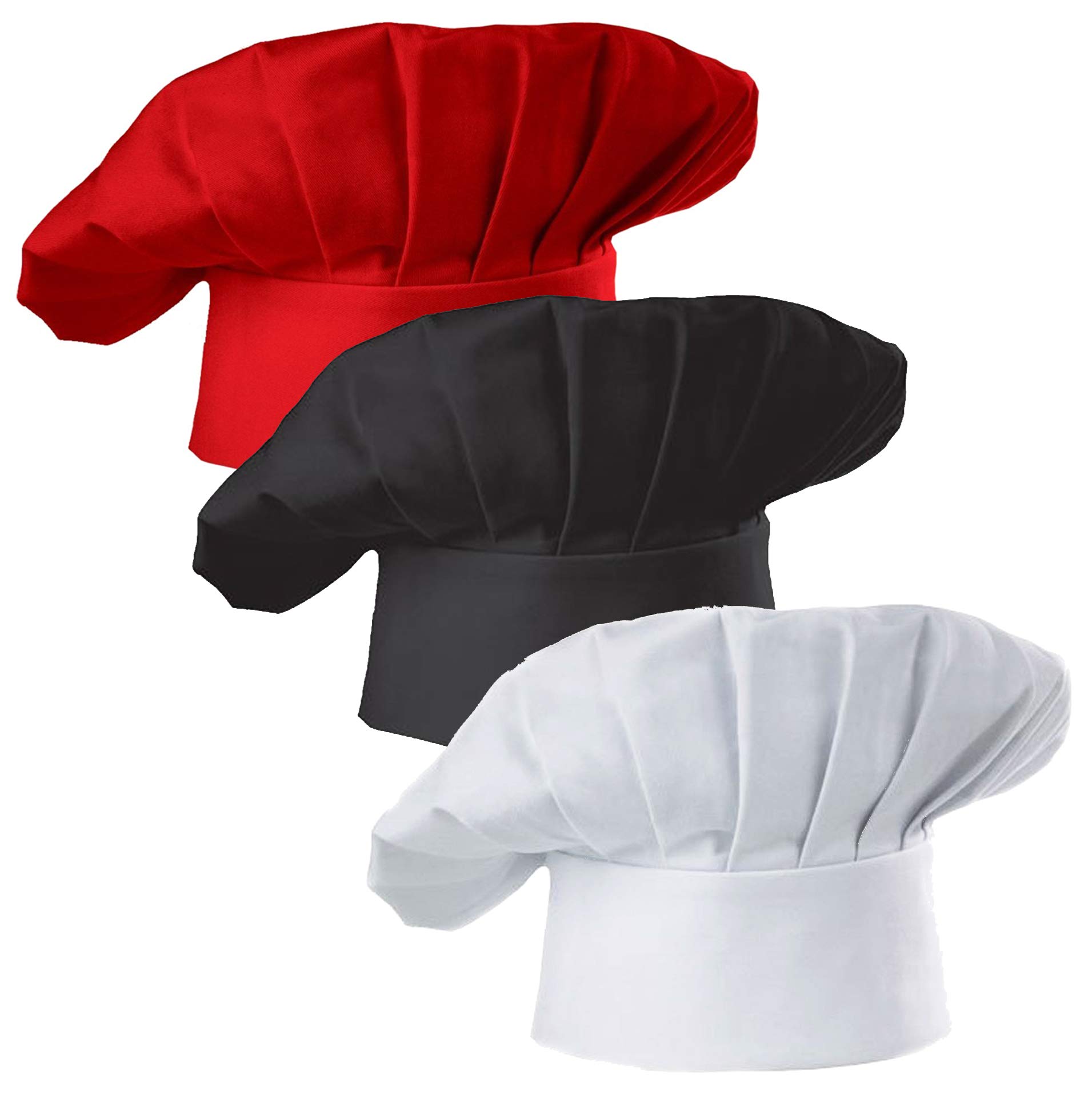Lot de 3 casquettes de chef po - Women Kitchen Accessories avis et prix
