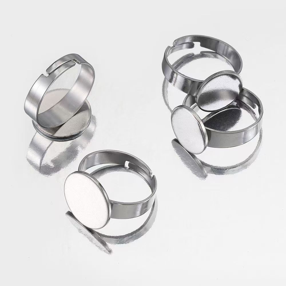 10 Pièces Anneaux en Acier Ino - Ring Set Adjustable avis et prix